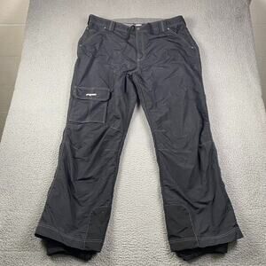Jansport Cargo Ski Pants Men' 2XL 40x33 Black Gorpcore Outdoors Hiking
